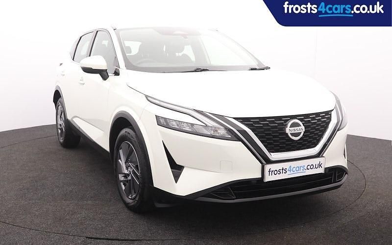White Used 2022 Nissan Qashqai Acenta Premium SUV | £16,795 (Fair price) - Image 1/4