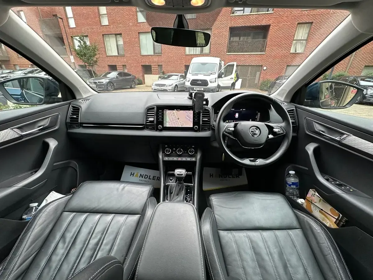 Used Skoda Karoq SE L 150 HP (110 kW) 2023 Blue SUV