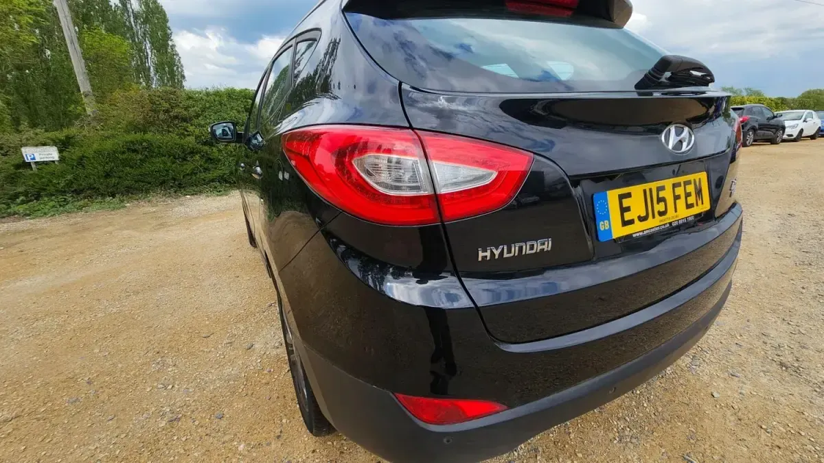 Usado Hyundai ix35 SE 2015 Negro SUV