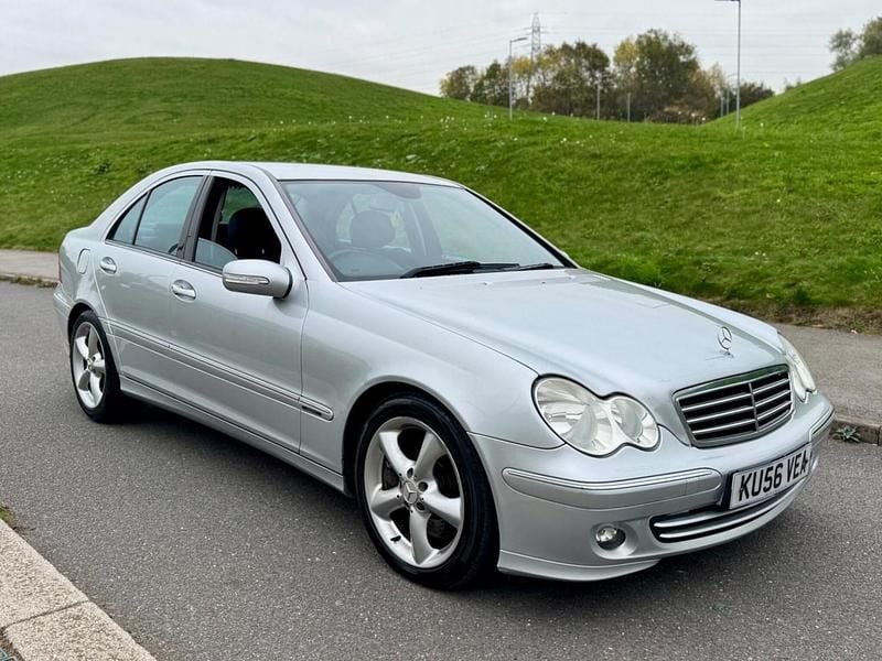 Silver Used 2006 Mercedes C220 Avantgarde Sedan | £1,350 (Good price) - Image 1/4