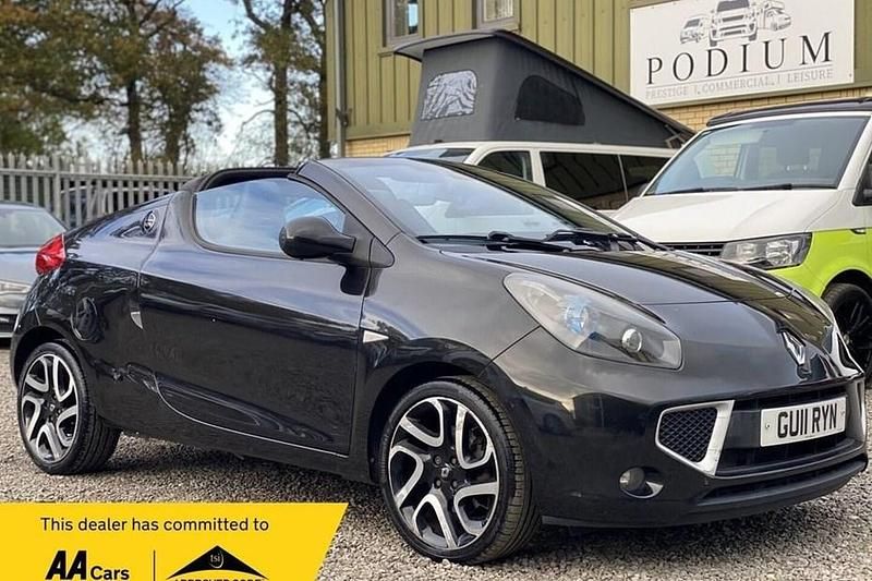 Black Used 2011 Renault Wind GT-Line Cabriolet | £2,990 (Expensive) - Image 1/1