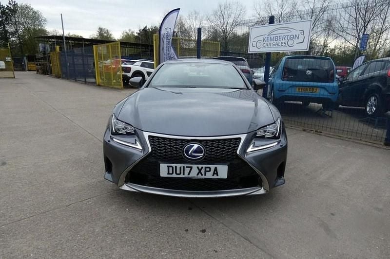 Used Lexus RC300h Sport Line 2017 Grey Coupe