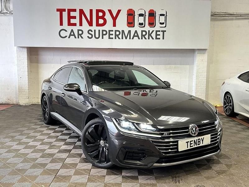 Grey Used 2018 VW Arteon R-line Hatchback | £16,295 (Fair price) - Image 1/3