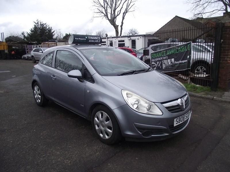 Silver Used 2008 Vauxhall Corsa Club Hatchback | £2,995 (Good price) - Image 1/4