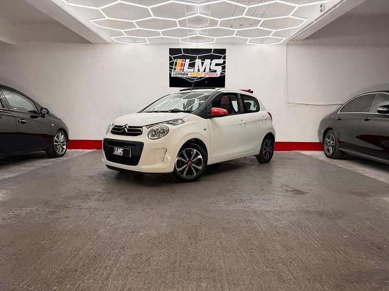 Used Citroën C1 Feel 68 HP (50 kW) 2014 White Hatchback