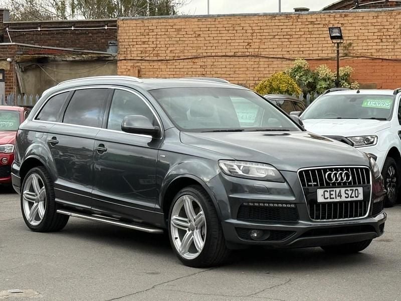 Used Audi Q7 S-line plus 245 HP (180 kW) 2014 Grey SUV
