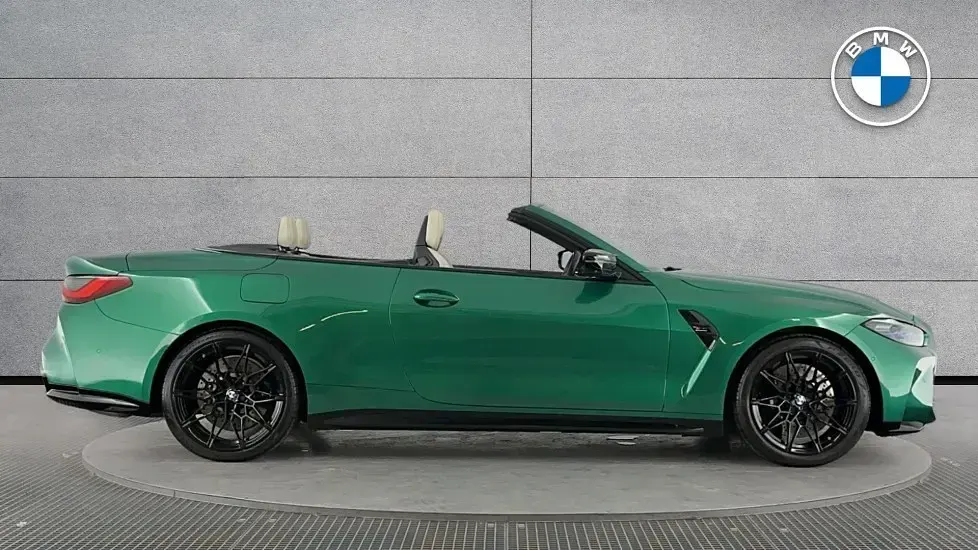 Used BMW M4 Cabriolet Competition Edition 503 HP (369 kW) 2022 Green Cabriolet