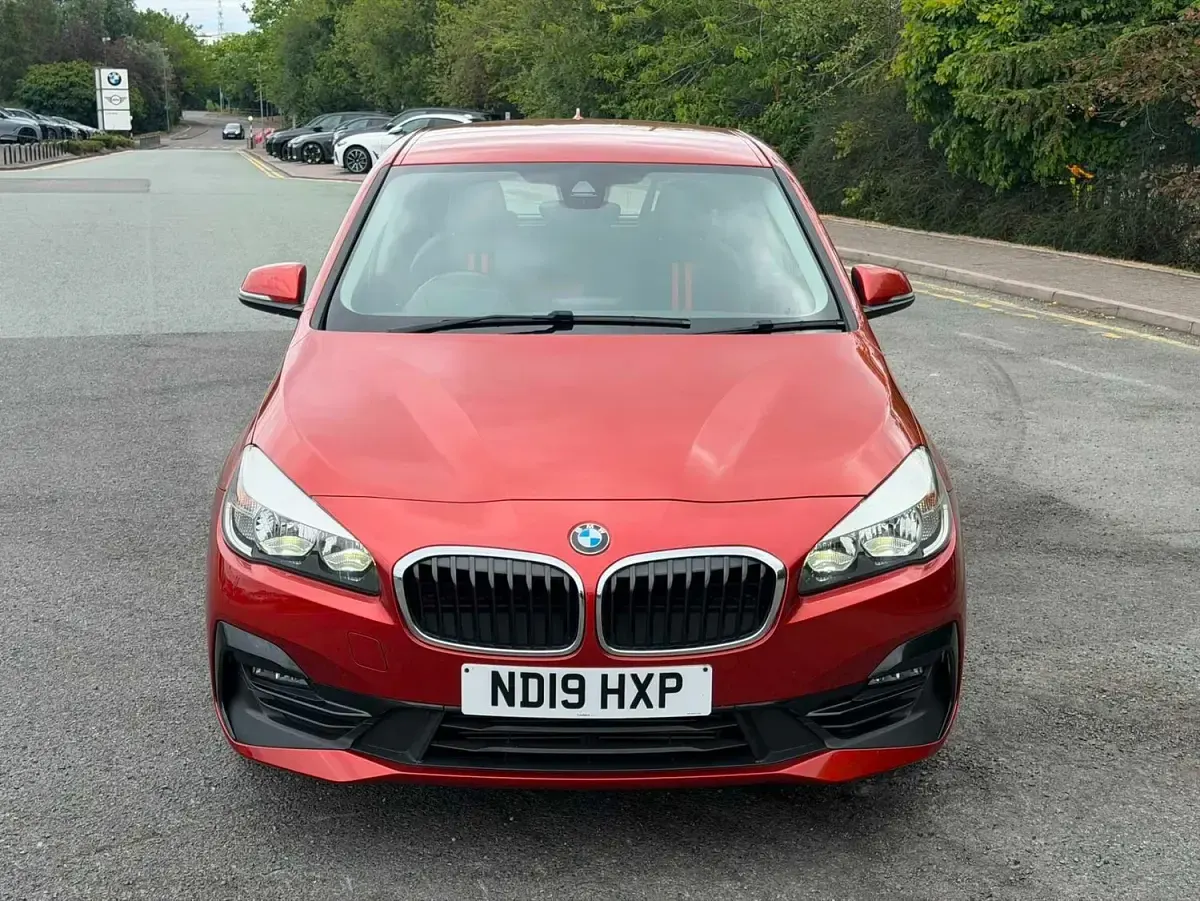 Used BMW 218 Sport Line 2019 Orange Hatchback