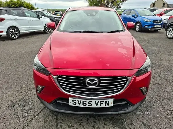Begagnad Mazda CX-3 Inclusive 105 HK (77 kW) 2015 Röd SUV