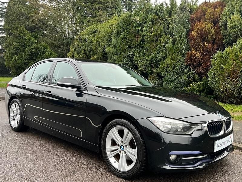 Black Used 2016 BMW 320 Efficient Dynamics Sedan | £7,995 (Fair price) - Image 1/4