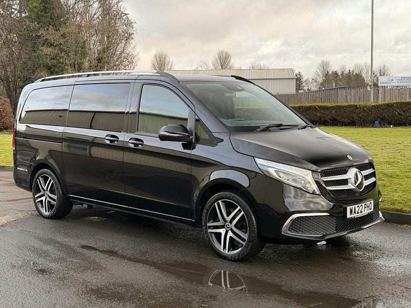 Used Mercedes V220 163 HP (119 kW) 2022 Black MPV