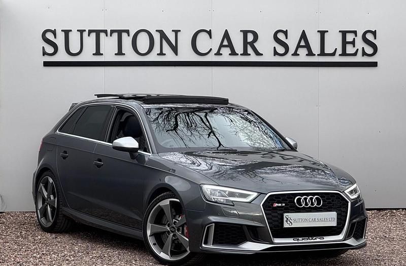 Used Audi RS3 Comfort 400 HP (294 kW) 2017 Grey Sedan