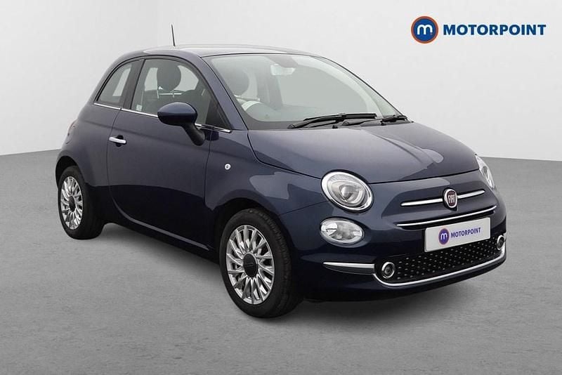 Blue Used 2023 Fiat 500 Hatchback | £8,899 (Good price) - Image 1/4