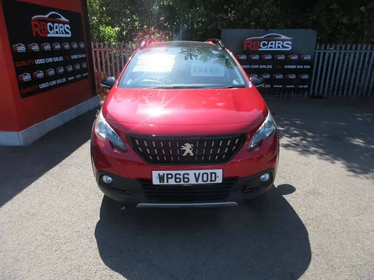 Used Peugeot 2008 GT-line 2016 Red SUV