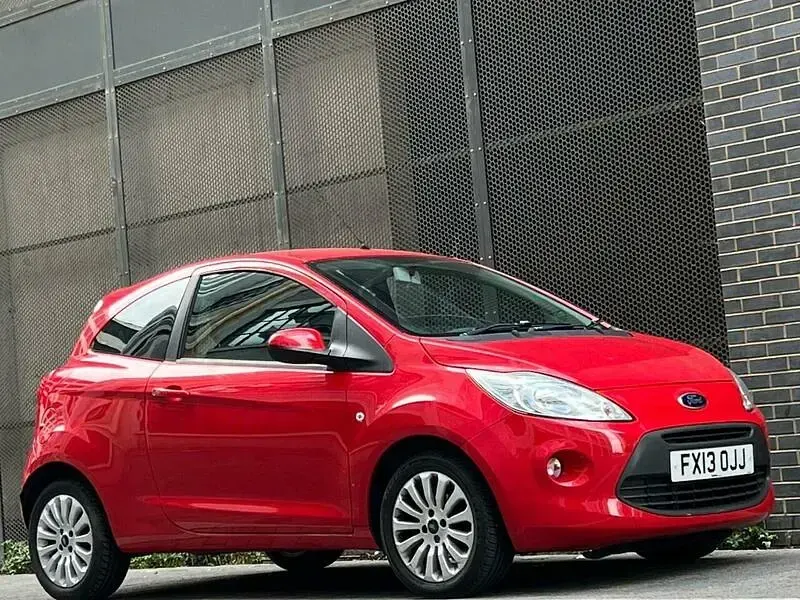 Used Ford Ka Zetec 69 HP (50 kW) 2013 Red Hatchback