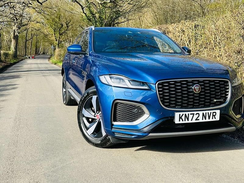 Used Jaguar F-Pace R-Dynamic 404 HP (297 kW) 2022 Blue SUV