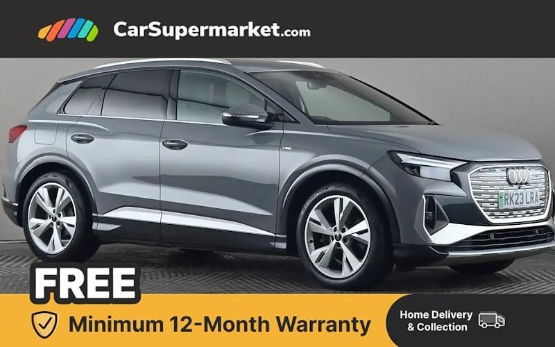 Used Audi Q4 e-tron S-Line 125 kW (170 HP) 2022 Grey SUV