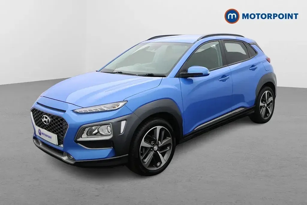 Used Hyundai Kona Premium 120 HP (88 kW) 2020 Blue SUV
