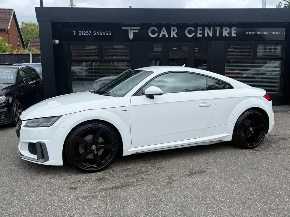 Used Audi TT S-Line 197 HP (144 kW) 2019 White Coupe