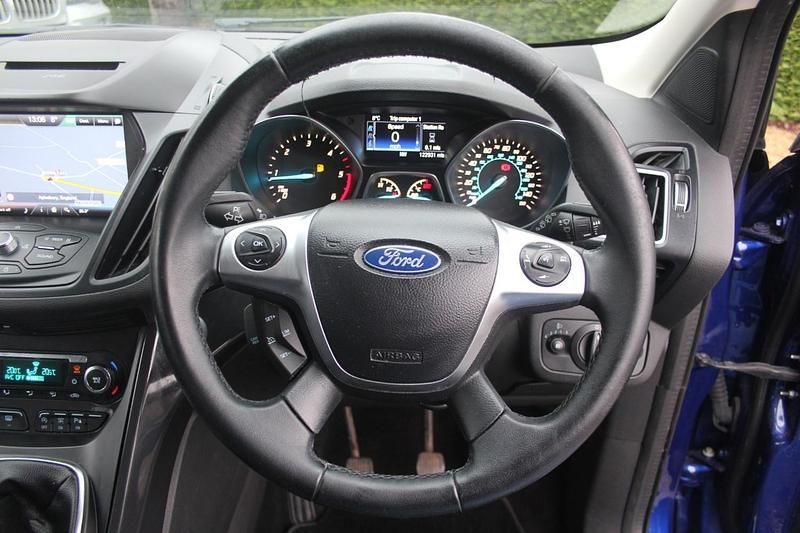 Used Ford Kuga Sport 150 HP (110 kW) 2016 Deep impact blue metallic SUV