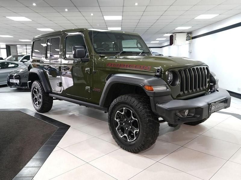 Used Jeep Wrangler Rubicon 272 HP (200 kW) 2023 Green SUV