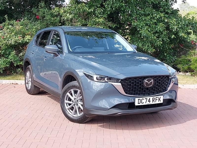 Grey Used 2025 Mazda CX-5 Center-Line SUV | £24,298 (Good price) - Image 1/4