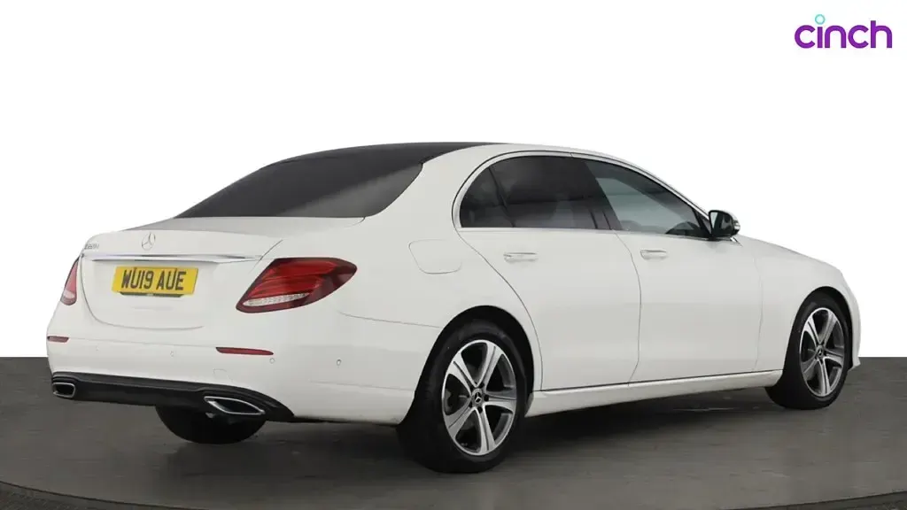 Used Mercedes E220 Premium 2019 White Sedan