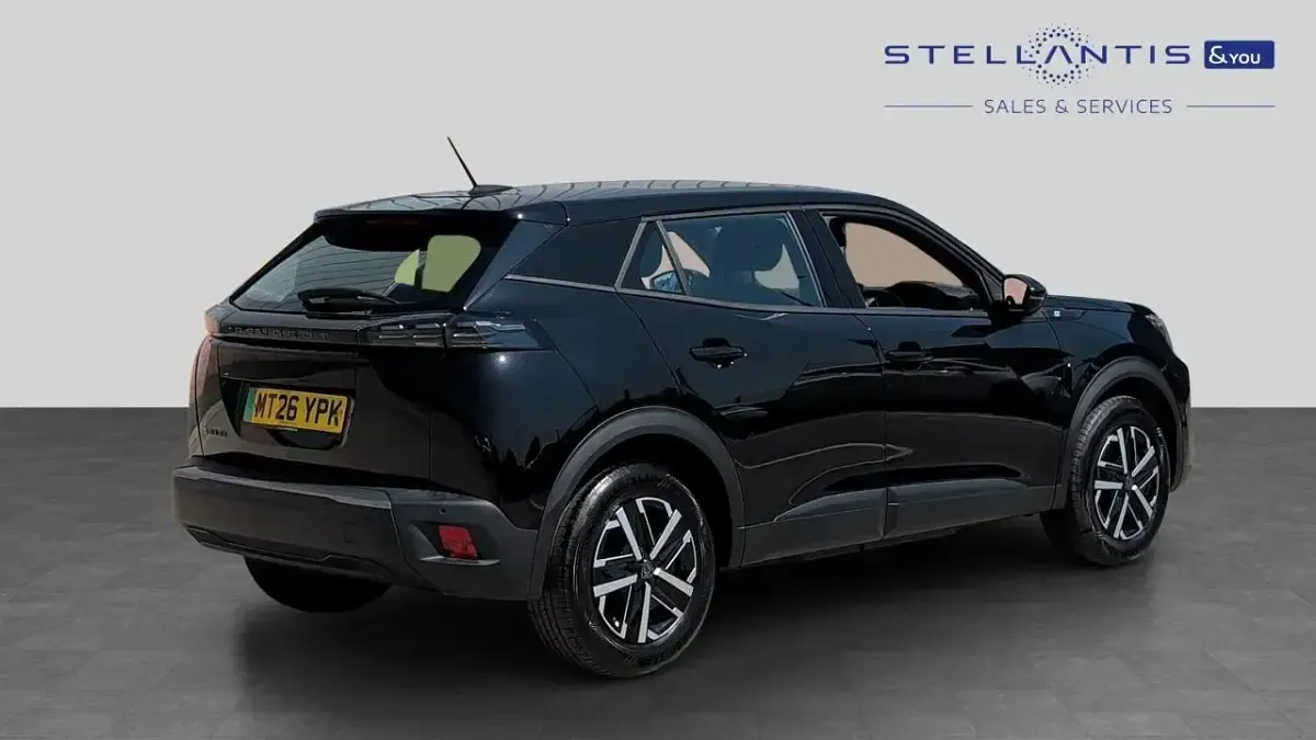 New Peugeot e-2008 Active 113 kW (154 HP) 2026 Black SUV
