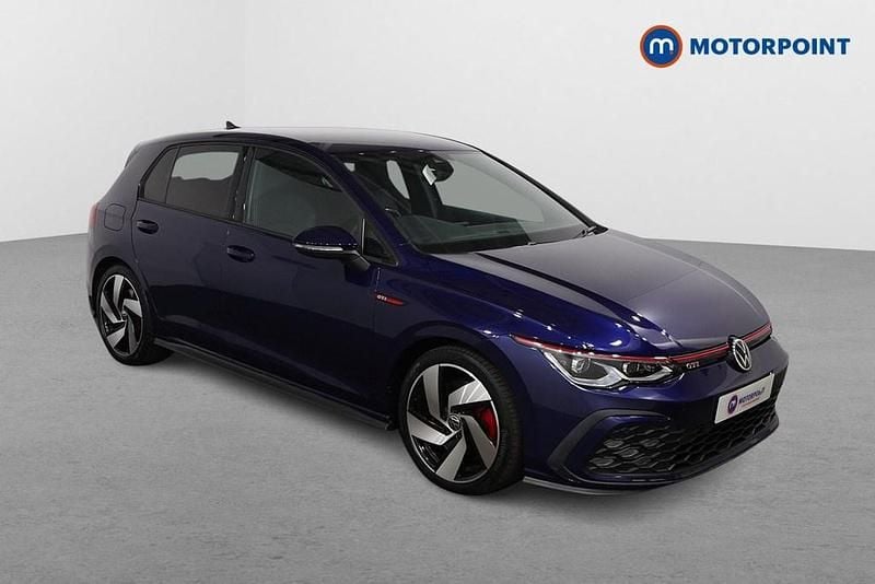 Blue Used 2021 VW Golf VIII GTI Hatchback | £24,599 (Fair price) - Image 1/4