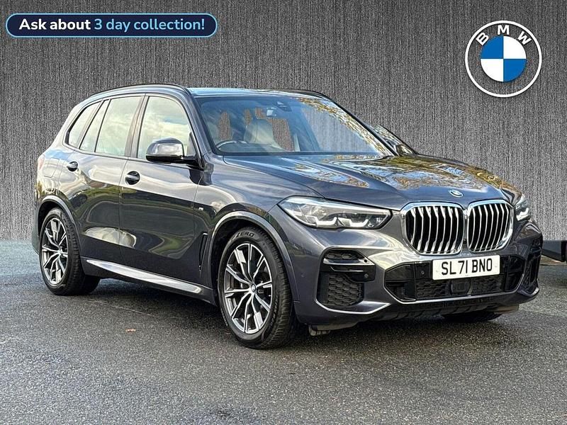 Grey Used 2021 BMW X5 M Sport SUV | £42,799 (Super price) - Image 1/4