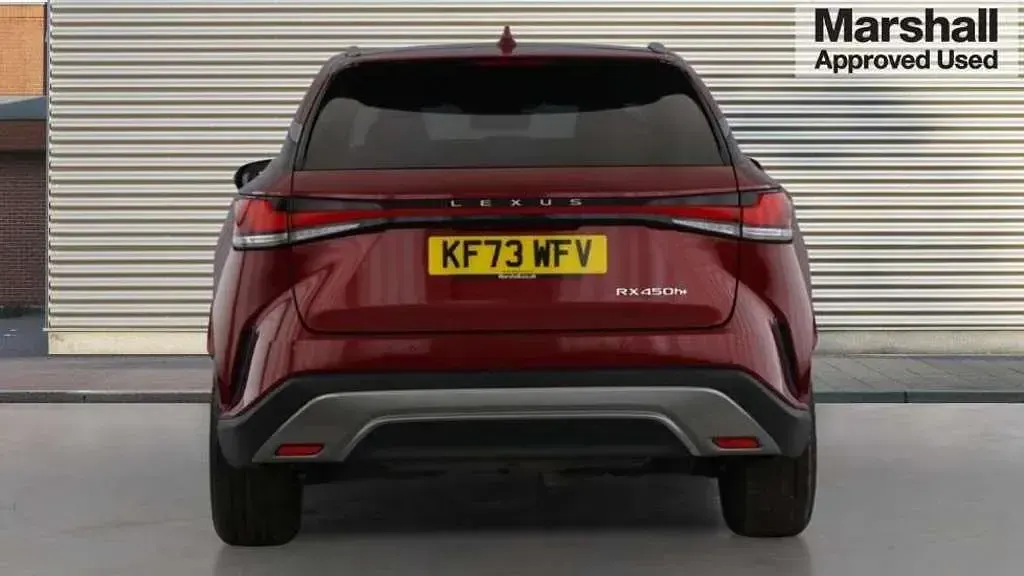 Used Lexus RX450h 2023 Red SUV