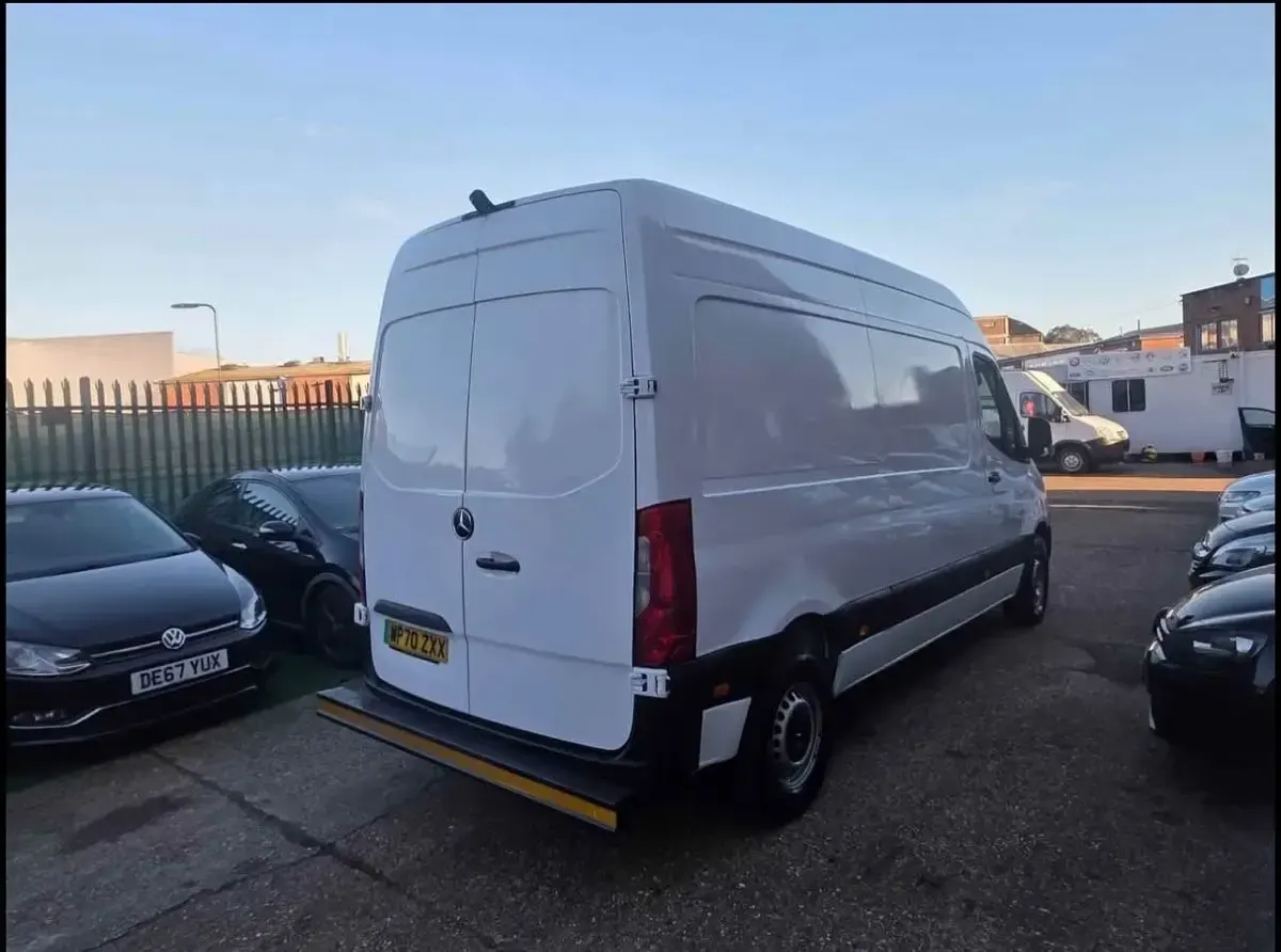 Used Mercedes E-Sprinter Progressive 85 kW (116 HP) 2020 White Van