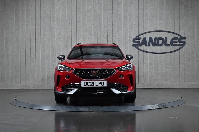 Used Cupra Formentor 204 HP (150 kW) 2021 Red SUV