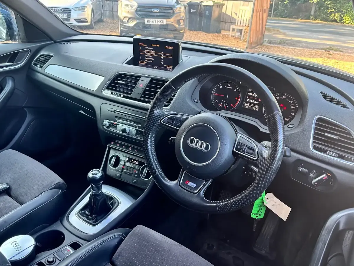Used Audi Q3 S-Line 150 HP (110 kW) 2015 Grey SUV