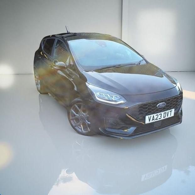 Black Used 2023 Ford Fiesta ST-Line Hatchback | £8,750 - Image 1/4