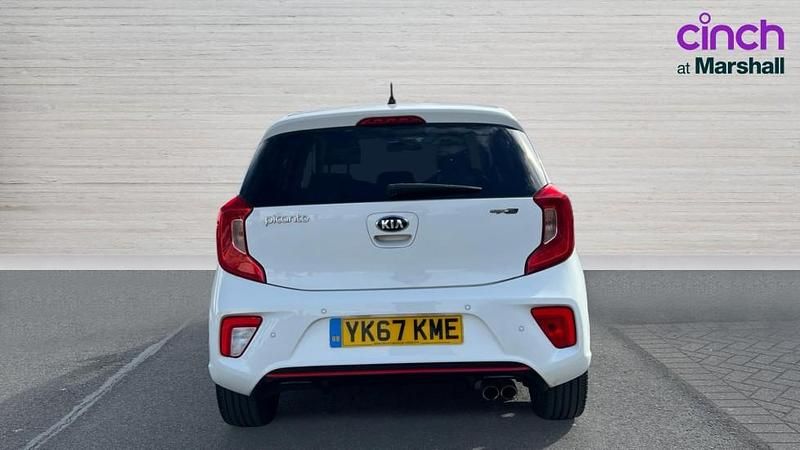 Used Kia Picanto GT-Line 66 HP (48 kW) 2017 White Hatchback