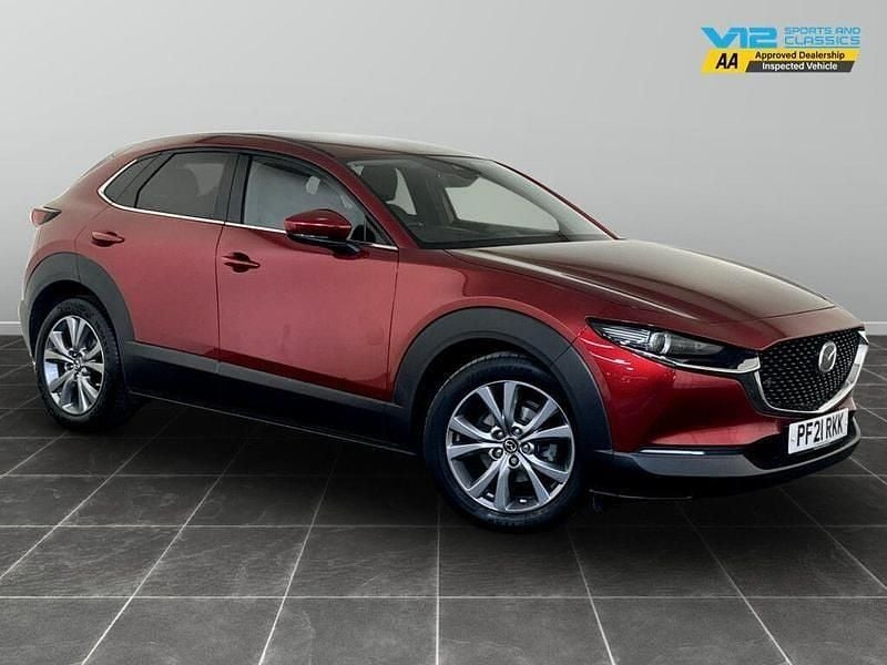 Red Used 2021 Mazda CX-30 Inclusive SUV | £13,895 (Good price) - Image 1/2