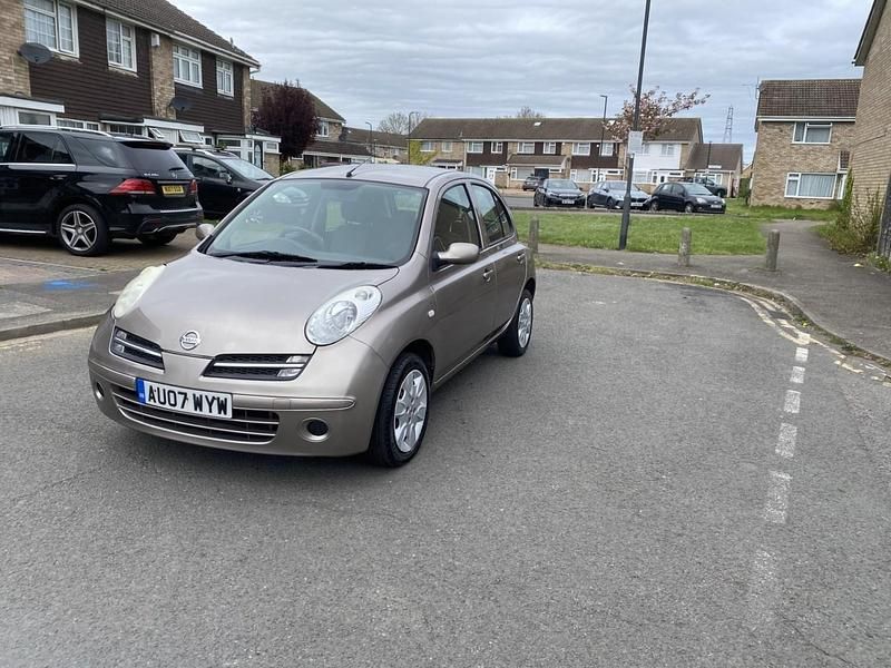 Used Nissan Micra 79 HP (58 kW) 2007 Beige Hatchback