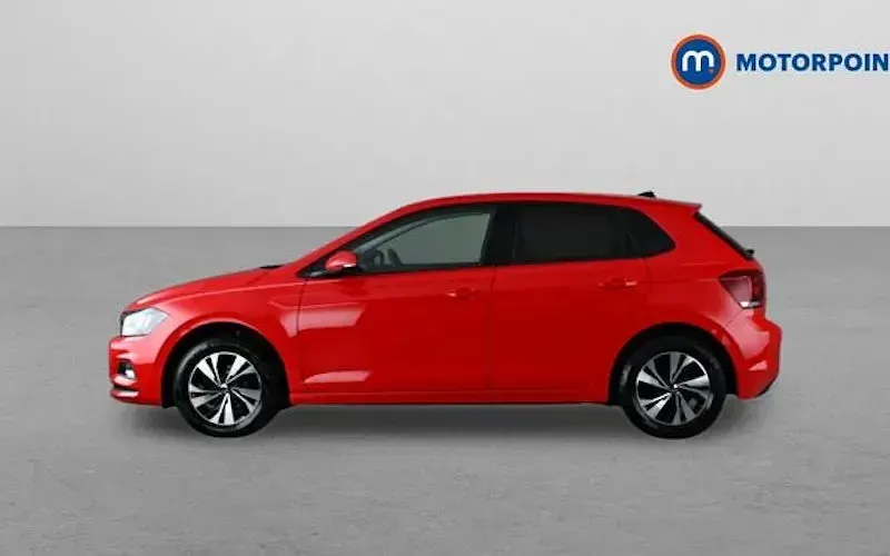 Used VW Polo Match 80 HP (58 kW) 2021 Red Hatchback