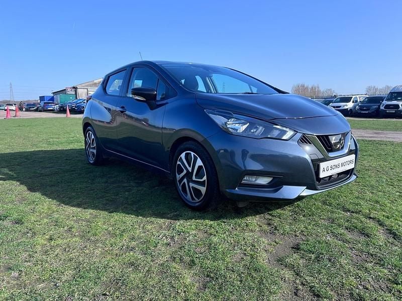 Used Nissan Micra Acenta 92 HP (67 kW) 2021 Grey Hatchback