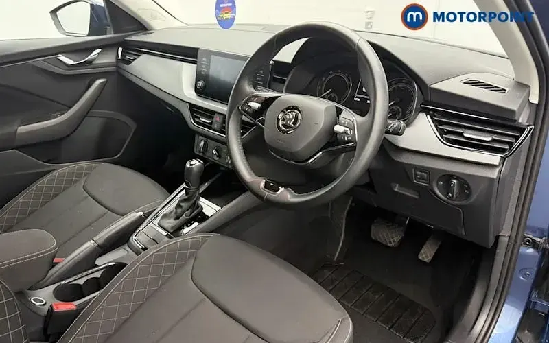Used Skoda Kamiq SE 110 HP (80 kW) 2021 Blue SUV