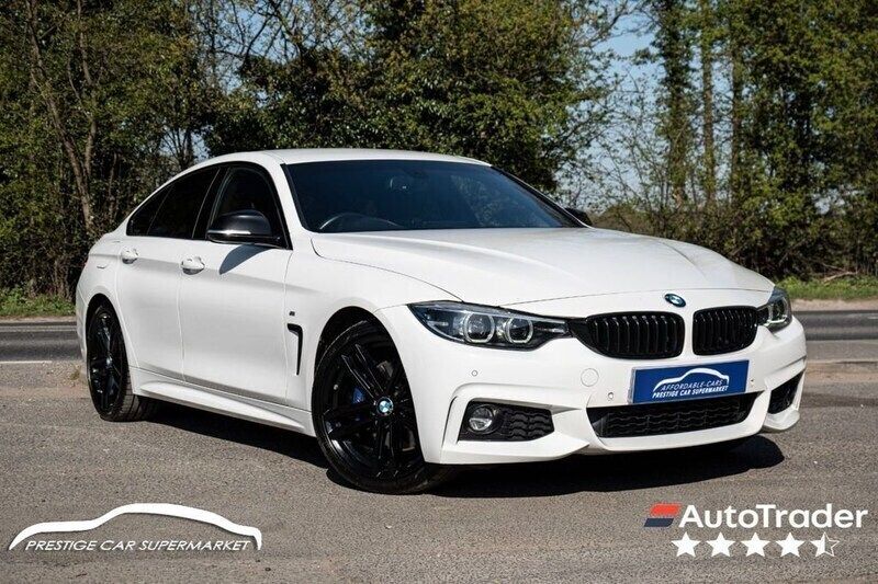 White Used 2019 BMW 420 M Sport Coupe | £16,099 (Fair price) - Image 1/4