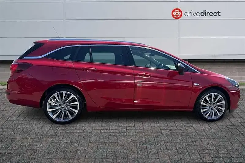Used Vauxhall Astra Edition 2021 Red Estate