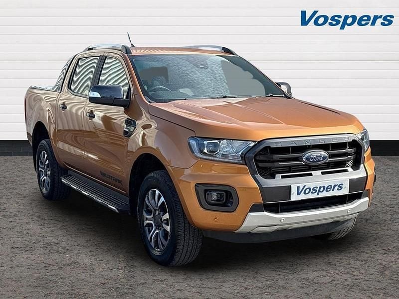 Orange Used 2022 Ford Ranger Wildtrack Pickup | £22,995 (Super price) - Image 1/3