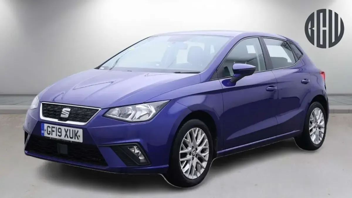 Used Seat Ibiza SE Technology 80 HP (58 kW) 2019 Blue Hatchback