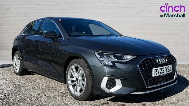 Used Audi A3 Sport 110 HP (80 kW) 2022 Grey Sedan