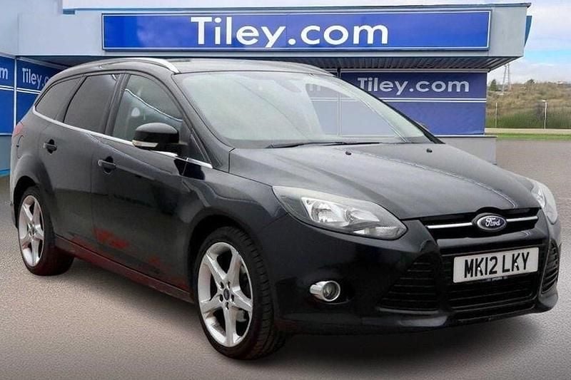 Black Used 2012 Ford Focus Titanium Estate | £5,490 (Fair price) - Image 1/1