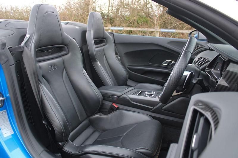 Used Audi R8 Spyder Performance 620 HP (456 kW) 2020 Blue Cabriolet