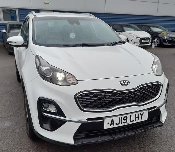 Used Kia Sportage 2019 White SUV