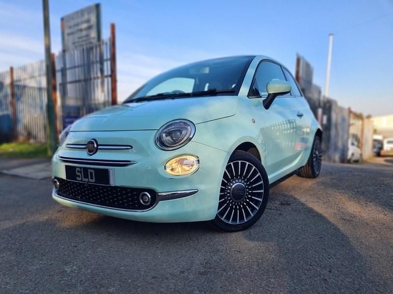 Used Fiat 500 Lounge 69 HP (50 kW) 2017 Green